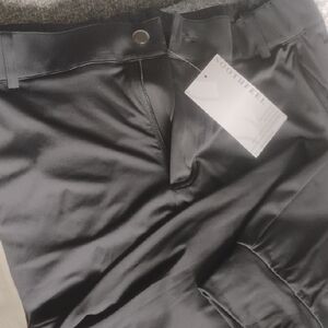 Elegant Black Dress Pants with Smooth Finish